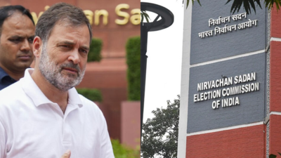 EC vs Rahul Gandhi: Submit declaration on ‘vote chori’ claim, poll body writes to Congress MP; asks for proof | India News