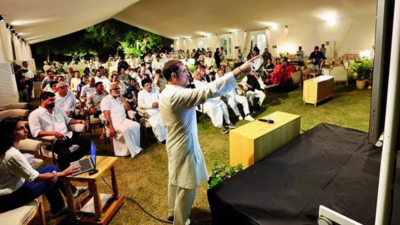 Show of opposition unity at Rahul Gandhi’s dinner | India News