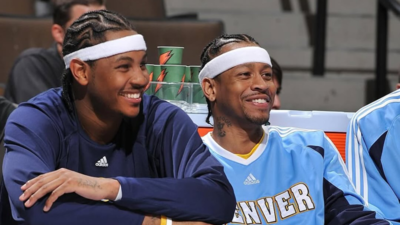 NBA Hall of Famer Allen Iverson drafts an emotional message for former teammate Carmelo Anthony | NBA News