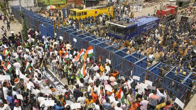 One year of RG Kar incident: Police lathi-charge protesters; Suvendu alleges victim’s parents and BJP MLAs injured | India News