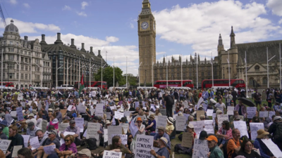 ‘Over 365 arrested’: London police crackdown on supporters of a pro-Palestinian group; protesters call it free speech violation