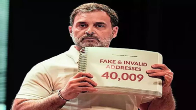 Quit if you don’t trust EC: BJP to Sonia, Rahul | India News