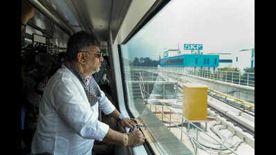 PM to inaugurate Namma Metro Yellow Line from Ragigudda today, operations begin Monday; CM Siddaramaiah, Dy CM Shivakumar to accompany Narendra Modi | Bengaluru News