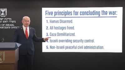 ‘Gazans are begging us to be freed’: Netanyahu outlines 5 ‘principles’ to end war; blasts ‘global campaign of lies’