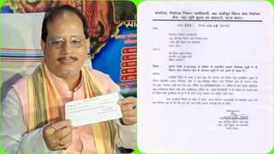 EC sends notice to Bihar Dy CM Vijay Kumar Sinha for ‘possessing’ 2 voter cards: Officials | India News