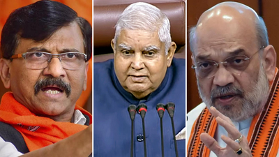 Where is Jagdeep Dhankhar? Sanjay Raut writes to Amit Shah; asks ‘what happened to VP?’ | India News