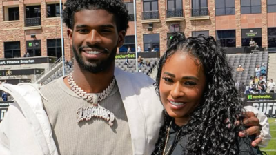 Shedeur Sanders’ mom Pilar attracts attention and criticism for wearing a crop top | NFL News