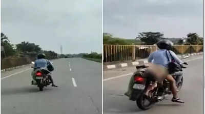 Nagpur Accident: ‘I was clueless, tied her to bike with her dupatta’ Man who rode 80km in rain with wife’s body recalls trauma; cops await post-mortem report | Nagpur News