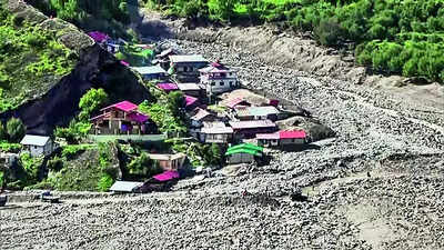 Uttarakhand flash floods: Temporary lake formed in Harsil poses new risk | India News