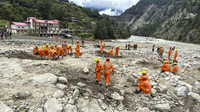 Uttarkashi flash floods: Last thana before China border also suffered damage in Harsil mudslide | India News