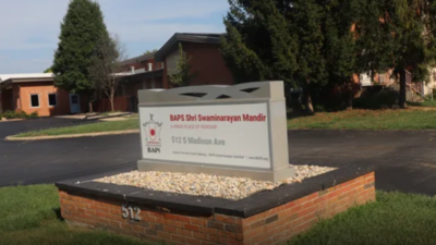 ‘Reprehensible act’: Indian temple in US vandalised; consulate seeks probe