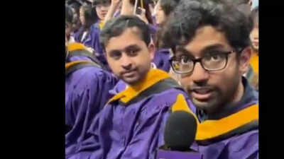 ‘All Indians from India’: NYU graduation video triggers major row; ‘too much brown’