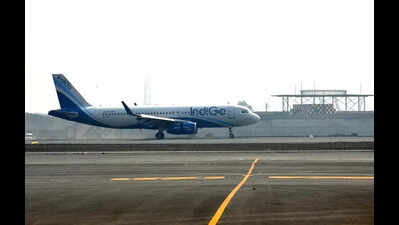 Amid heavy rains, IndiGo aircraft suffers tail strike during go around in Mumbai | Mumbai News