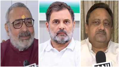 Voter Adhikar Yatra: BJP’s Giriraj Singh compares Congress to ‘Kans’; says ‘their destruction is certain’ | India News