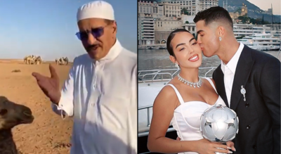 A camel for Cristiano Ronaldo? Saudi journalist marks footballer’s engagement with unique gift | World News