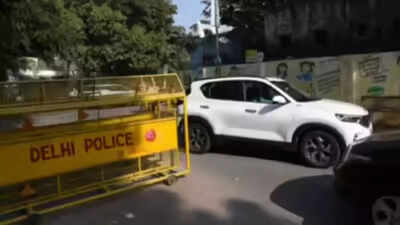 Delhi bomb scare: DPS Dwarka receives threat call; search operations underway | Delhi News