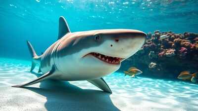 Holiday horror in Bahamas: 63-year-old American tourist severely injured in shark attack while spearfishing; flown to US