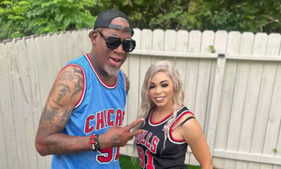 NBA legend Dennis Rodman and girlfriend Yella Yella are starting their very own podcast show but won’t reveal how they met | NBA News