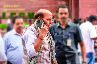 Rajnath reaches out to DMK, TMC, BJD for consensus on VP nominee | India News