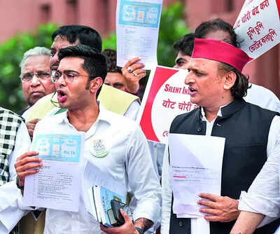 SP produces affidavits of 2022; accuses CEC of ‘lying brazenly’ | India News