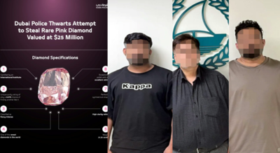 Dubai diamond heist: How police arrested 3 and recoverd one of world’s rarest pink gems worth $25 million in just 8 hours | World News