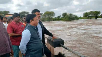 Karnataka rains: Flood-like situation at Krishna River basin; relief centres set up, affected people shifted | Hubballi News
