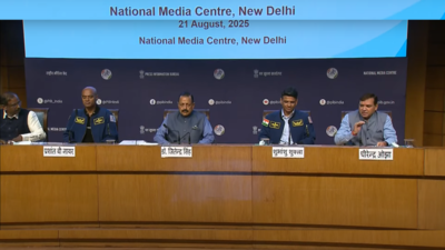 ‘Bharat aaj bhi saare jahan se acha dikhta hai’: Astronaut Shubhanshu Shukla recounts space journey; talks about Axiom-4 mission | India News