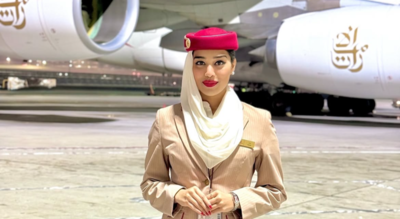 Emirates cabin crew flies from Dubai to Kerala to surprise grandmother on her birthday | World News