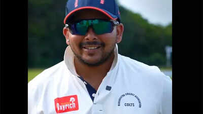 100 on debut! Prithvi Shaw announces Maharashtra arrival: ‘Glad to start this way’ | Cricket News