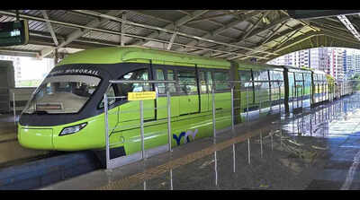 Mumbai Monorail halts again mid-ride, 50 deboarded; system flagged 3 tonnes of excess load | Mumbai News