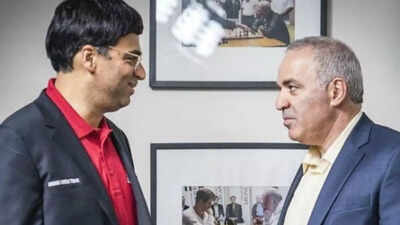 Chess legends return! Garry Kasparov teases Viswanathan Anand ahead of mega clash: ‘I should give Vishy a chance to …’ | Chess News