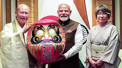 Daruma has an Indian connection, it’s named after monk from Kancheepuram | India News