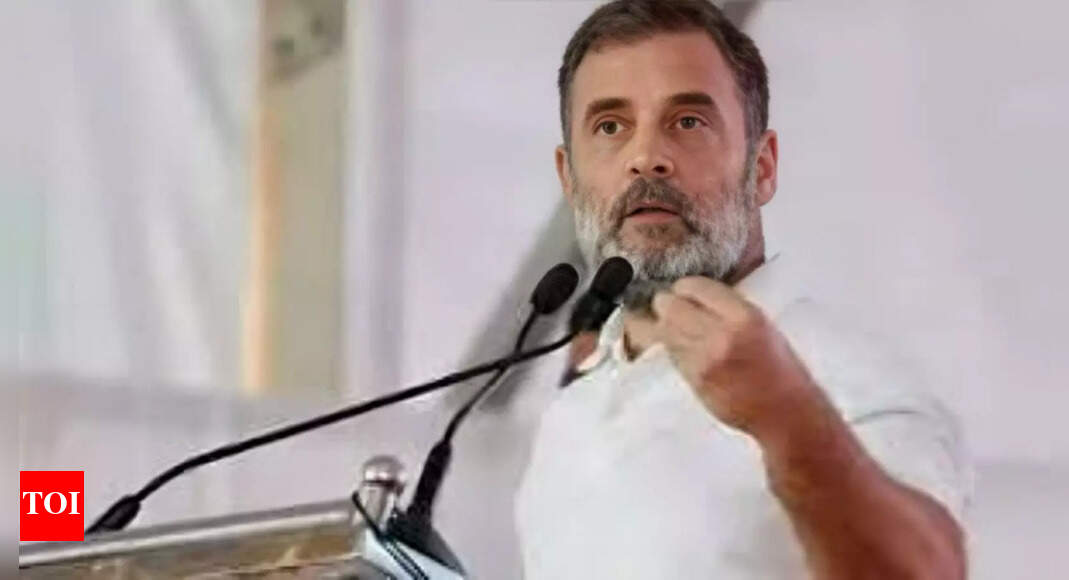 ‘Attempt to blackmail India’: Rahul Gandhi on Trump’s extra 25% tariff; targets PM Modi | India News
