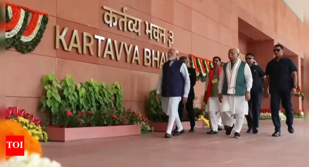 Kartavya Bhawan: PM Modi explains reason behind name of India’s new power corridor | India News