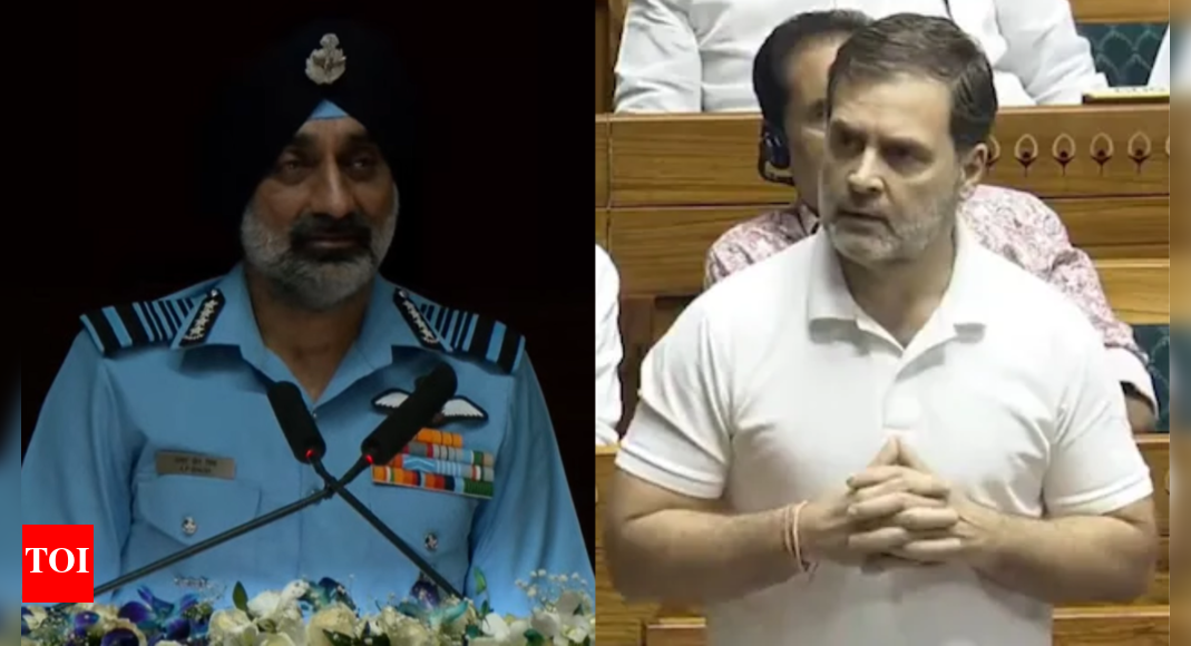 Opposition’s ‘no political will’ charge: IAF chief cites govt’s clear resolve in Op Sindoor; reveals close people said ‘aur maarna tha’ | India News