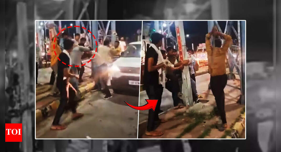 UP shocker: Army jawan on way back to Srinagar tied to pole, thrashed at Meerut toll plaza; 6 arrested, NHAI fines agency Rs 20L | Meerut News