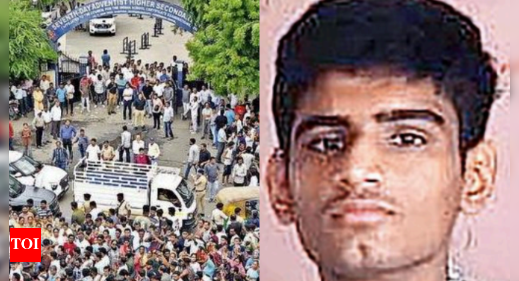 Gujarat student murder: Ahmedabad school called water tanker instead of ambulance as stabbed Class 10 boy bled for 30 minutes; kin allege cover-up | Ahmedabad News
