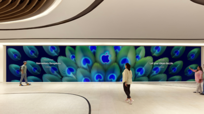 Namaskara Bengaluru, Apple Store is getting ready to open its doors