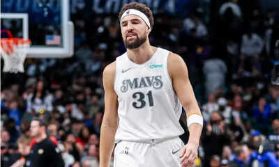 “He is a two-way force”- Klay Thompson praises teammmate Anthony Davis as the best power forward of his generation | NBA News