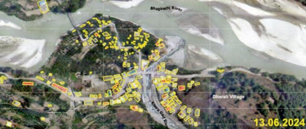 Dharali flash flood: ISRO satellite images show over 130 buildings damaged | Dehradun News