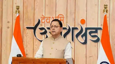 Uttarakhand CM Dhami participates in state agitators’ tribute program, martyred during Khatima firing incident | India News