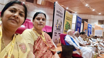 ‘Strength of BJP’: PM Modi sits in last row during NDA workshop; MP shares photo | India News