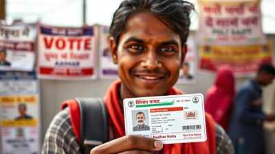 Accept Aadhaar as voter ID proof, SC directs EC | India News
