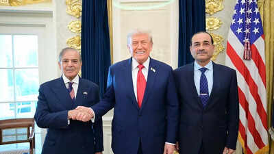 US-Pakistan engagement: Trump meets Pakistan PM Shehbaz Sharif, army chief Asim Munir; praises leaders