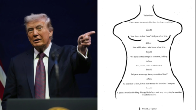 A curvy sketch, a secretive line: What’s in the alleged Donald Trump’s letter to Epstein?