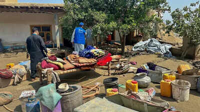 Camera captures deadly tremors in Afghanistan: Magnitude 6 quake flattens villages, over 600 dead; buildings reduced to rubble