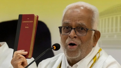 VP polls: B Sudarshan Reddy urges MPs for support; calls it a vote for ‘soul of India’ | India News