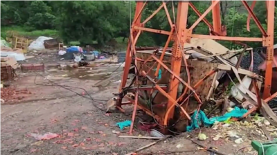 Gujarat tragedy: 6 dead after cargo ropeway cable snaps near Pavagadh Hill temple; rescue ops on | India News