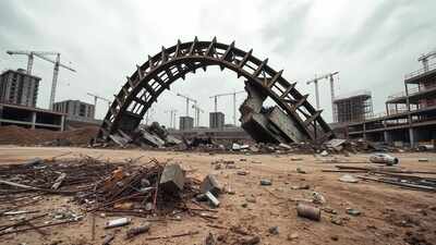 Tamil Nadu tragedy: 9 workers killed; steel arch collapses at build site | India News
