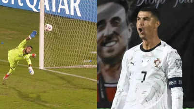Cristiano Ronaldo already 40? No problem! His volley in World Cup qualifiers stuns fans – Watch | Football News